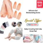 Baby Crawling + Silicone Socks